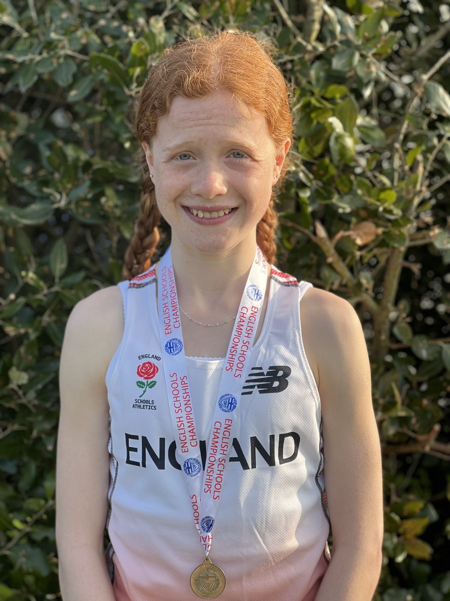 TudorHallSchool's tweet photo. Congrats to Isla (IIIs) who came 2nd in the U14 girls England Schools #CrossCountry Championships at Hop Farm, Kent on Saturday.
Isla has now qualified to represent England next weekend at the Home Countries SIAB XC International at Pembrey Country Park in Wales. 👏 https://t.co/5iqbefZpS7