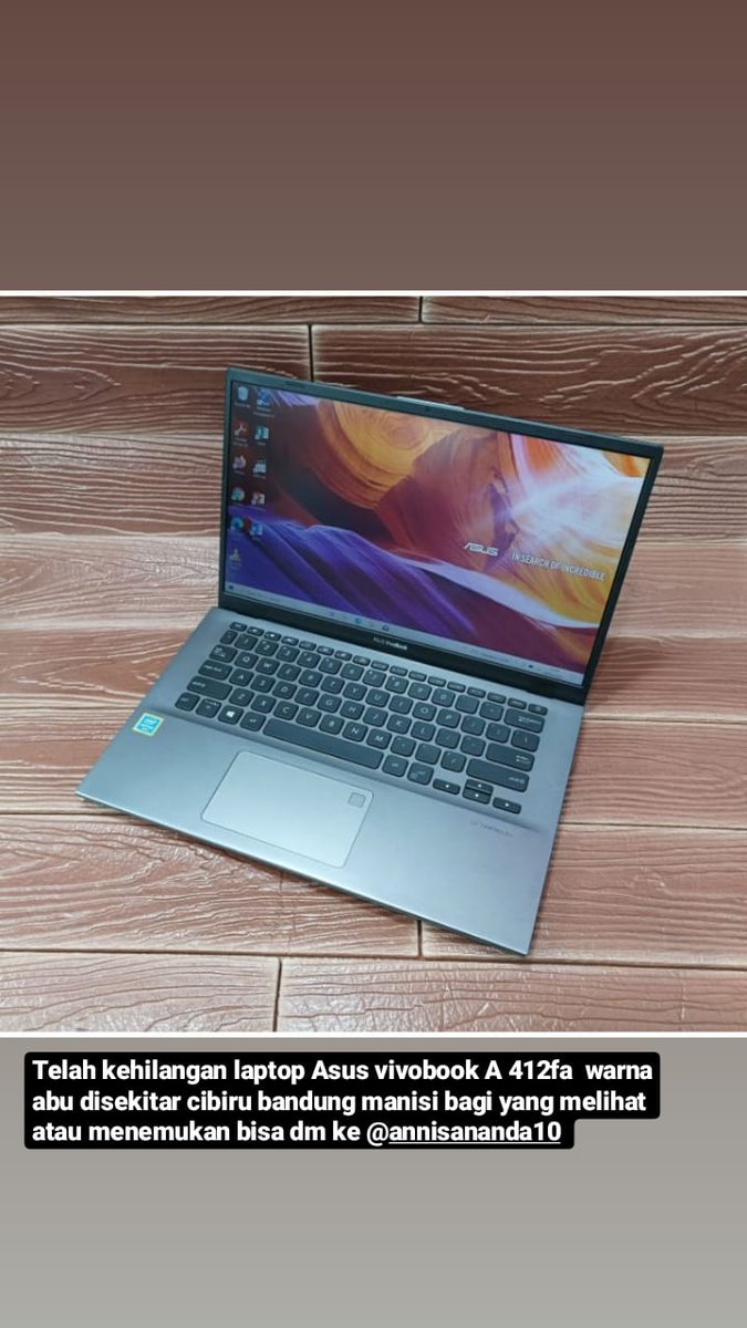 SGDfess_'s tweet photo. !sgd punteun kang/teh temen i kehilangan laptop, bilihna aya nu mendakan https://t.co/yEThpDmrFU