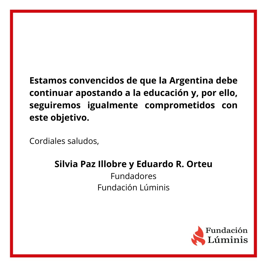 Fundación Lúminis tweet media