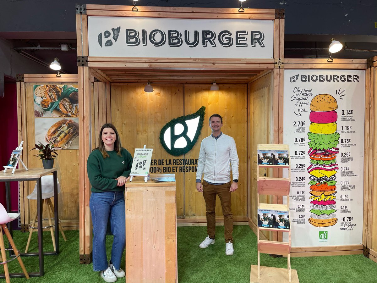 Vous souhaitez faire parti de la grande famille Bioburger ? 🍔🌱 Notre équipe est présente au <a href="/Franchise_Expo/">Franchise Expo Paris</a>  jusqu'au 23 mars, stand L47 ! N'attendez plus et sautez le pas 🔥