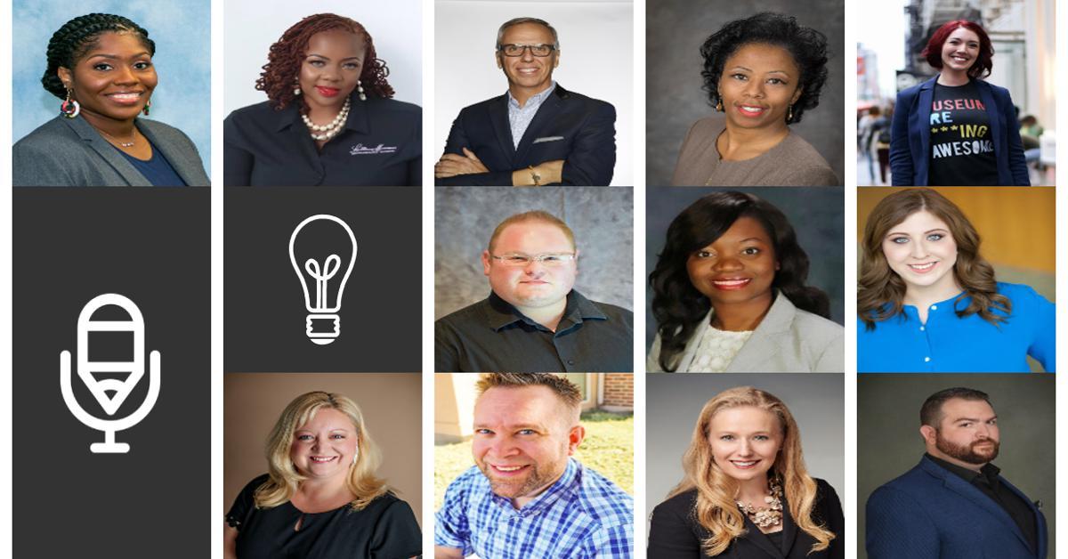 Image contains headshots of 12 HR leaders. 