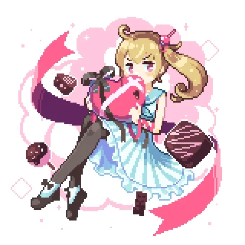 #三連休はフォロワーさんが増える 
#ドット絵 #pixelart 
三連休は過去絵を貼ってもいいのか…!?
ドット絵描いたりしてるのでよろしくおねがいします 