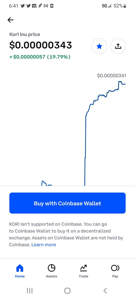 No matter how you look at the chart, Kori Inu is on the rise!!

#GoodMorning
#Gains
#Kori
#KoriInu
#Crypto
#Bitcoin
#Ethereum
#ETH
#BTC
#UniSwap
#Coinbase
#1000xgem 
#Money
#Cryptocurrency
#Invest
#ShibaInu
#AltSeason
#CoinMarketCap 
#Shib
#Binance
#DogeCoin
#Solana
<a href="/KoriToken/">korl</a>