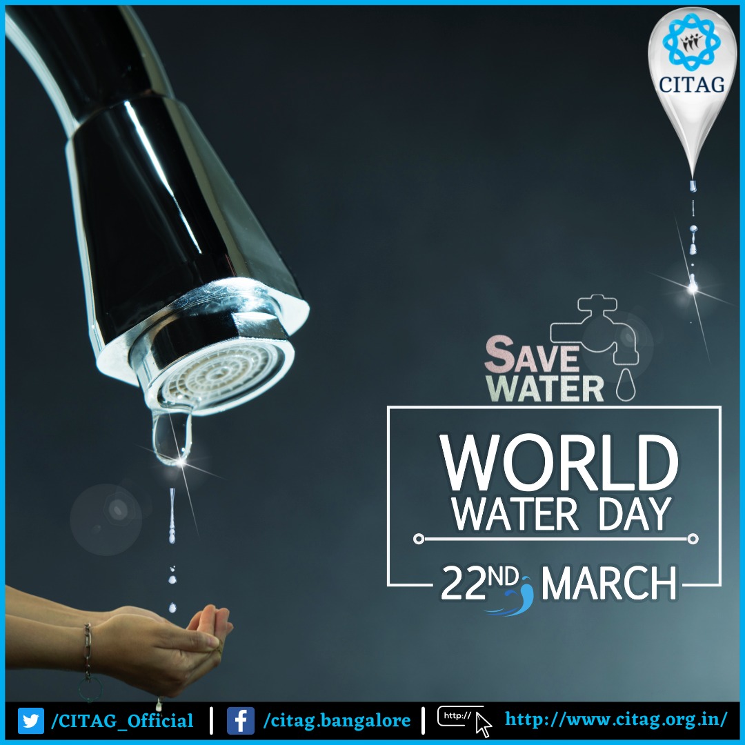 #WorldWaterDay 'Groundwater, making the invisible visible'. Groundwater is a crucial resource that provides almost half of drinking water across the world. Exploring, protecting, and sustainably using groundwater is the motto of World Water Day this year.
<a href="/citaghelpline/">CITAG Covid Helpline BLR</a> <a href="/kmssons/">Deepak Shenoy | दीपक शेणै</a>
