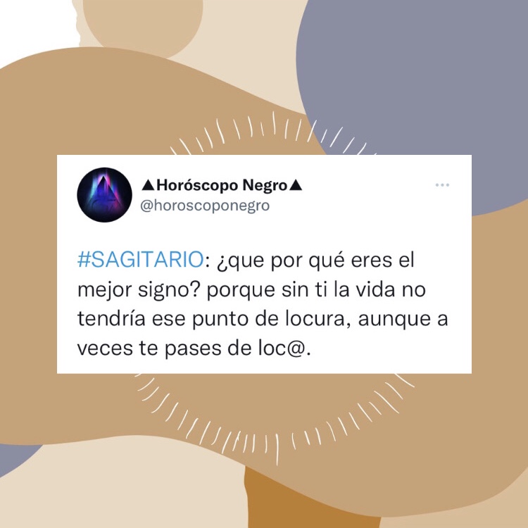 sagitario_hn's tweet photo. ✨ Síguenos también en nuestra cuenta de Twitter ➡️ @horoscoponegro https://t.co/EGrIwLri6r