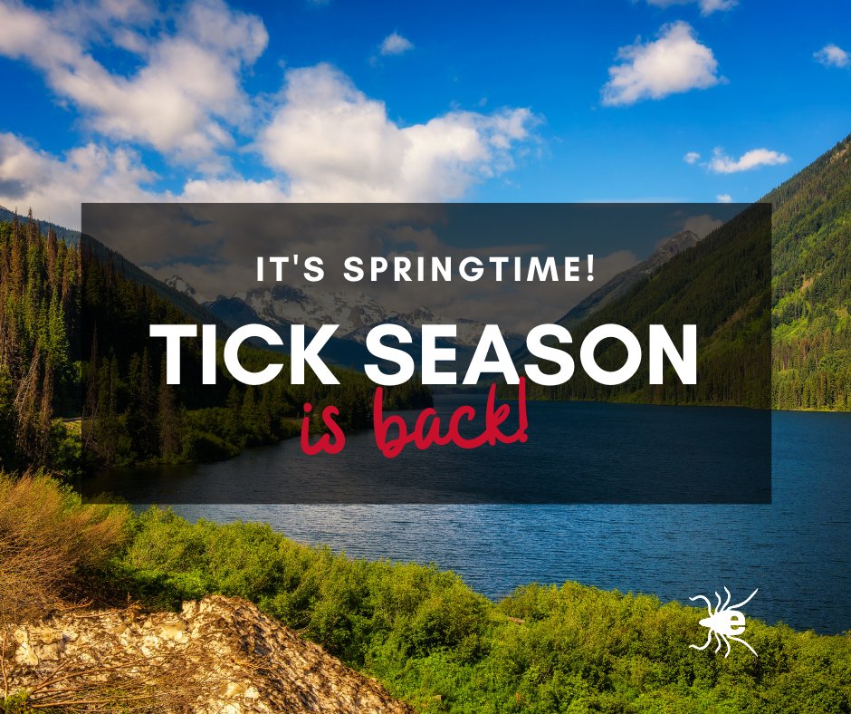 eTickCA's tweet photo. [BRITISH COLUMBIA] 🌿 Spring is back, and so are... ticks! Ticks can be active early in the spring - therefore, it's important to stay aware while spending time outdoors this season.
👉📱 To do so, don't forget to carry eTick in your pocket, by downloading the eTick application! https://t.co/tkFdcqiKm0