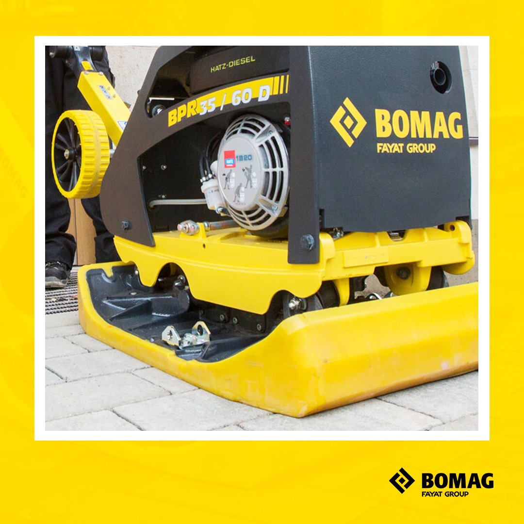 With the BPR 35/60 D, you can be sure to avoid any damage! Thanks to its height-adjustable and low-vibration steering handle, the unique STONEGUARD paving plate guarantees a minimum breakage rate and maximum protection thanks to its hinged all-round protection hood #BPR