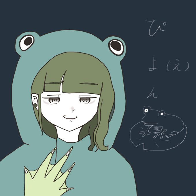 蓮の葉のtwitterイラスト検索結果