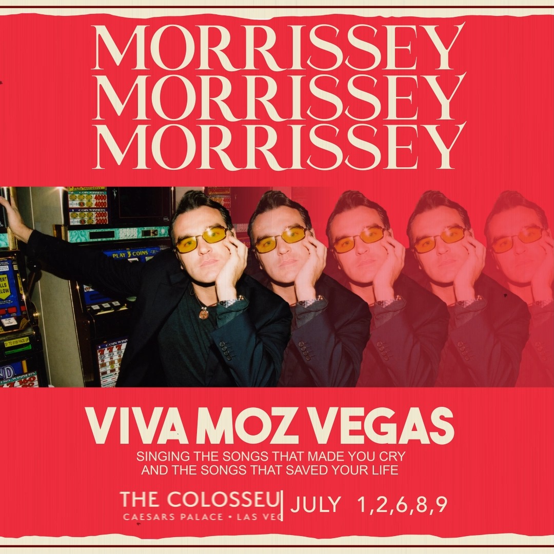 Morrissey tendrá residencia musical en Las Vegas