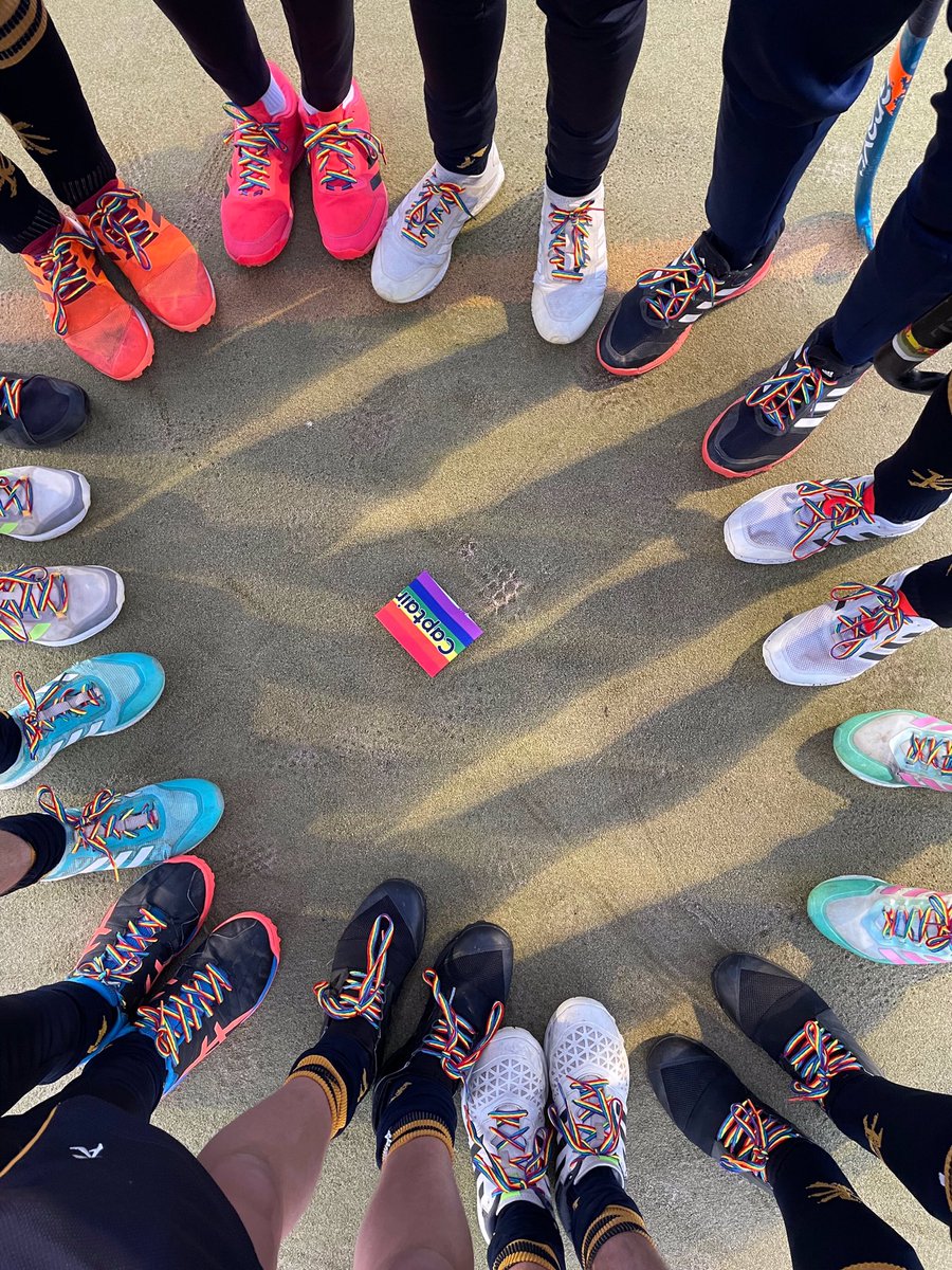 All sports teams over the weekend have been supporting LGBTQIA + week 🏳️‍🌈 and will continue to do so this week. A week to listen, learn and celebrate.