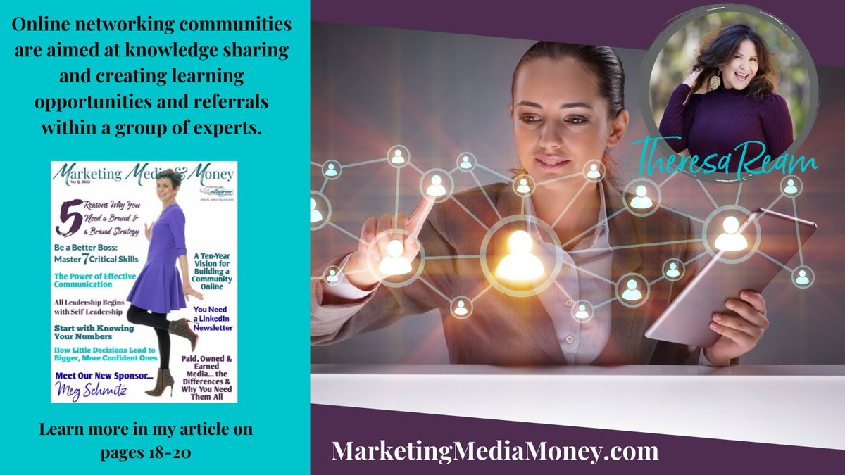 PattyFarmer's tweet photo. Online communities are aimed at knowledge sharing & creating learning opportunities. How do you Develop a Long-Term Vision for Your #OnlineCommunity?
@TheresaReamCEO shared her nuggets of wisdom in the latest edition of the #M3Mag. Find it at https://t.co/b9aqELEoHX
#MediaMonday https://t.co/pR3eqFRyld