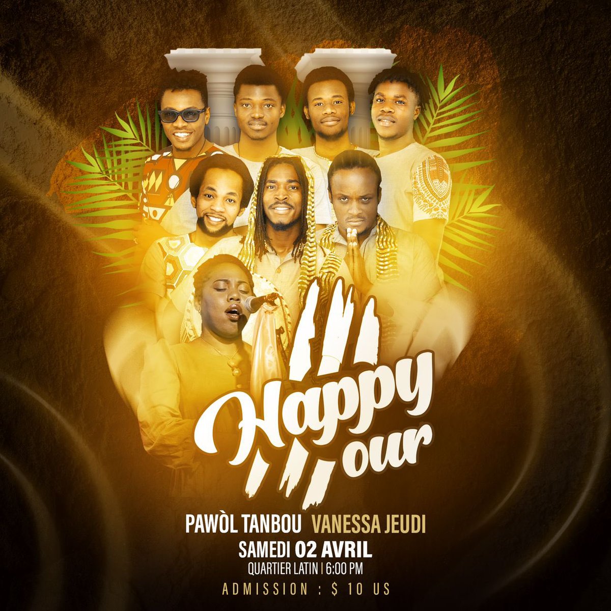 RdjvTh10's tweet photo. Yon okazyon anplis pou n bouske #limyè ansanm.@vavaayiti ak @pawoltanbou_haiti ap tann ou de bra louvri pou on bèl sware… #pawoltanbou #vanessajeudi #bosalmizik #limyè #pranmenw #haitianfemalesinger https://t.co/YehFMAmBsW