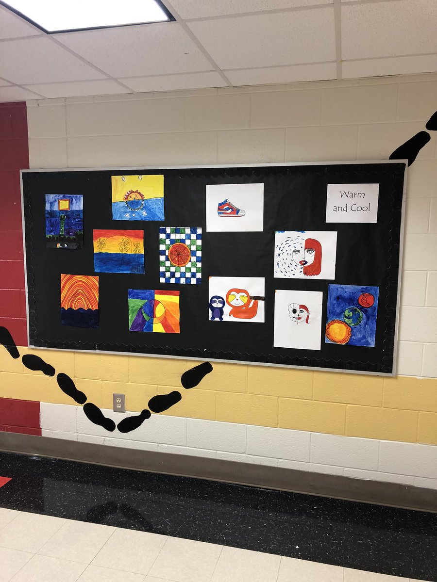 apsjcy's tweet photo. JCY Art Classes focus on OP Art under the direction of Ms. Cooper. #apsarts https://t.co/j12ZvE1hXg