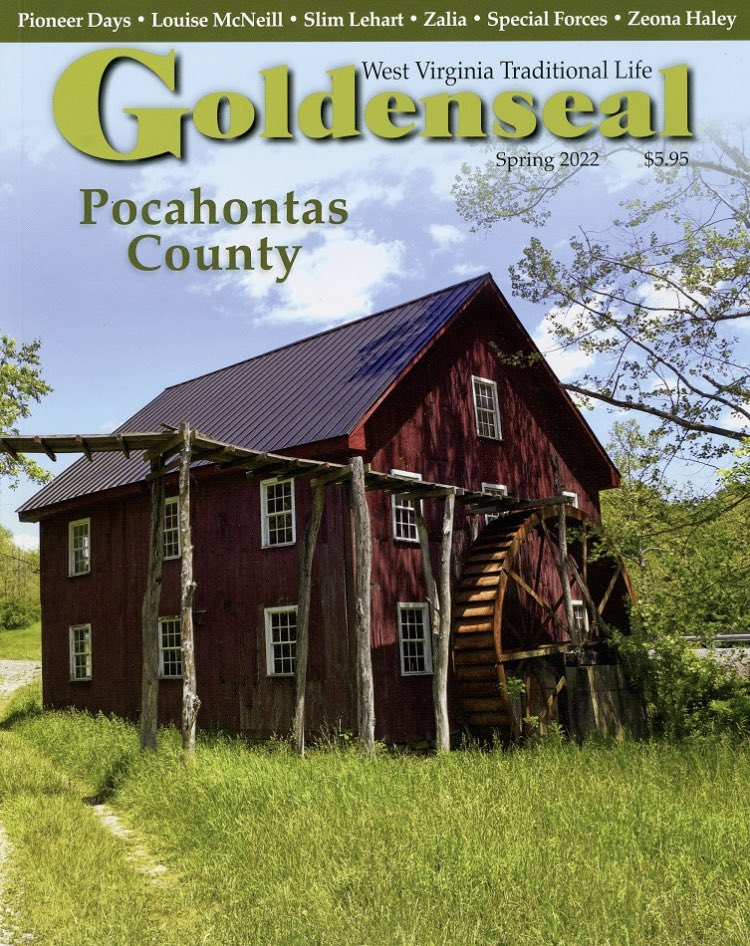 The Spring 2022 issue of Goldenseal is now available. Much of it is dedicated to Pocahontas County, which is celebrating its bicentennial this year. You can order a copy at
epay.wvsto.com/Shopping%20Car….