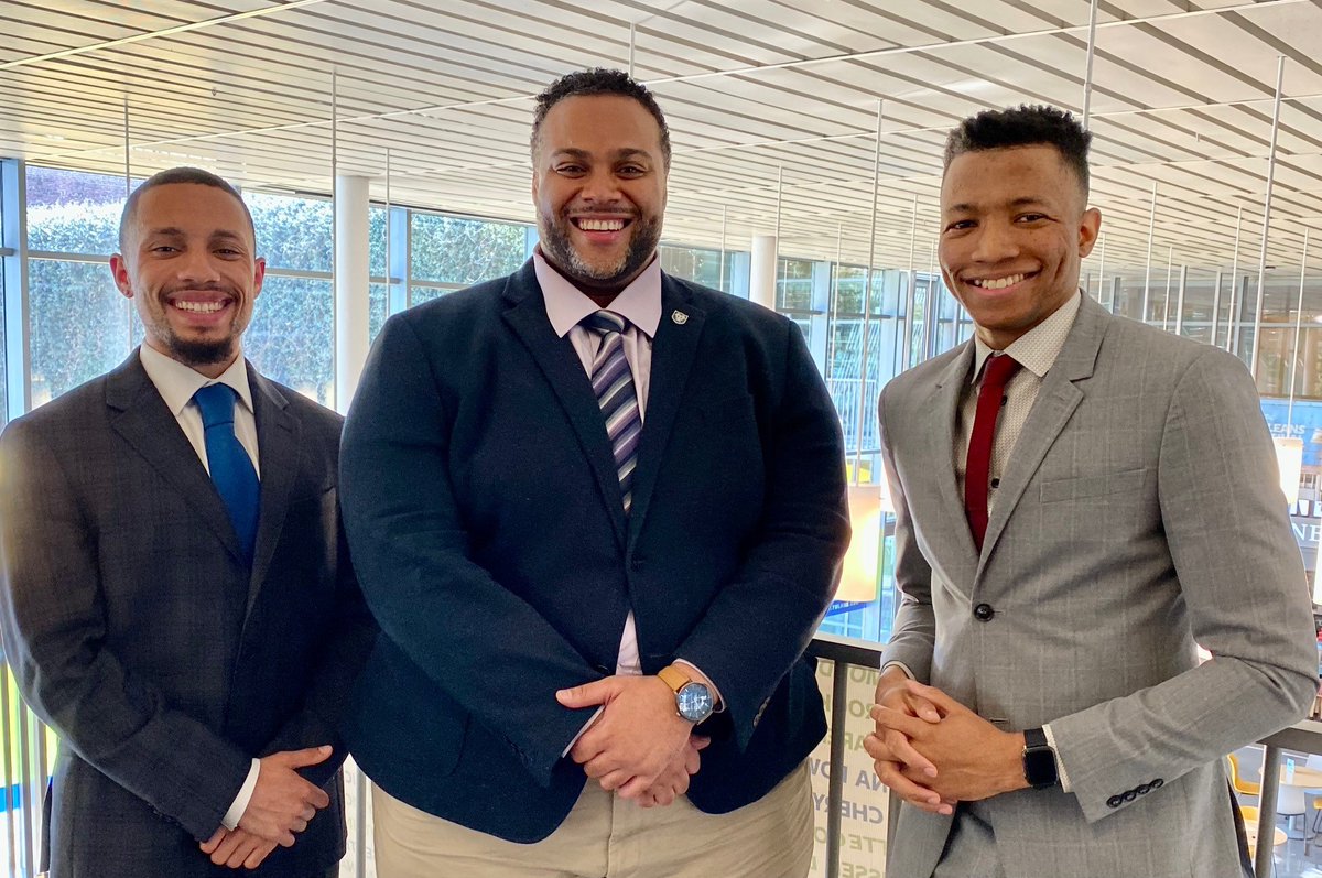 TulaneLaw's tweet photo. 1st PLACE!!!! BLSA Appellate Team won the National Thurgood Marshall Moot Court Competition! 2Ls Trey Roby &amp; Reagan Roy had perfect scores in several rounds; Trey won Best Oralist, &amp; the team took Best Petitioner Brief! Along w/ Coach Michelle Domingue (L'22), we are THRILLED! 👏 https://t.co/WvWa1aKSuZ