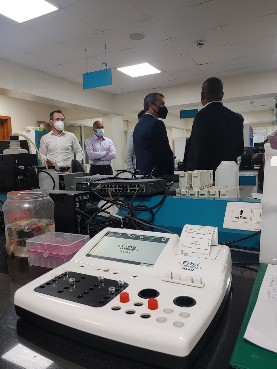 ErbaMannheim's tweet photo. Great to be back on the road to support our partners and customers.
Thank you so much #AfriglobalMedicare 

#Nigeria #WeAreErba #supportingcustomers https://t.co/RhNN2S2ex0