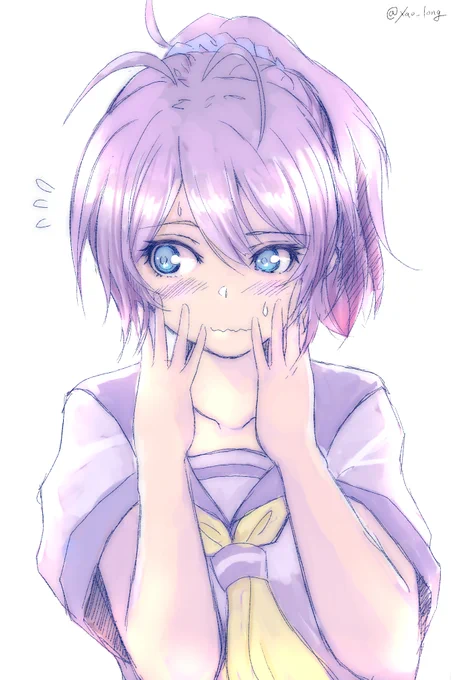 「……恐縮です……。」
青葉さん。インタビューされるのは苦手なご様子。
#艦これ版深夜の真剣お絵描き60分一本勝負
#艦これ版真剣お絵描き60分一本勝負_20220321 