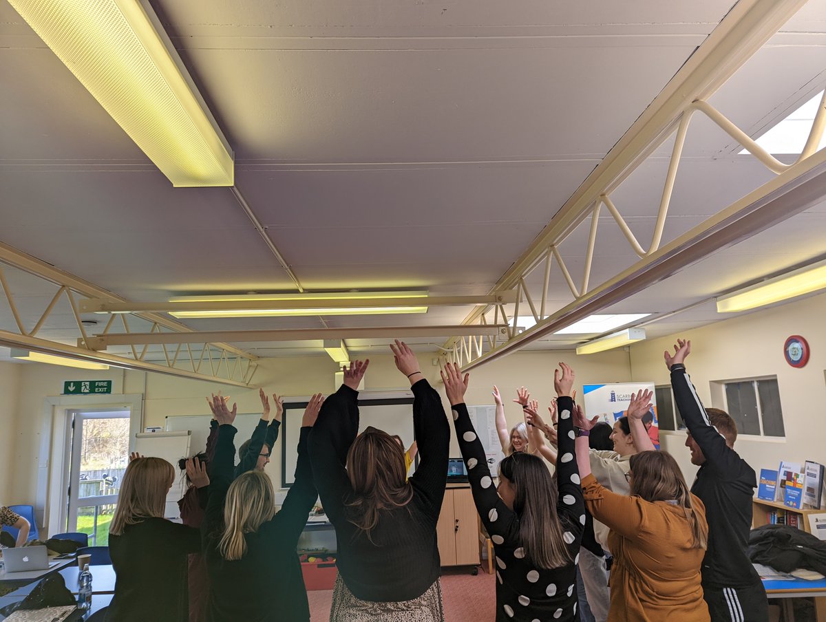 ScarboroTeach's tweet image. 🥳Fun was had by ALL this afternoon, thank you to Kathy Seabrook and her fun music session 🎼🎹 #traintoteach #ITT #funmusic #primary #secondary #Scarborough 
⭐️For more information on our Initial Teacher Training Programmes follow the link:
scarboroughteachingalliance.co.uk/train-to-teach…