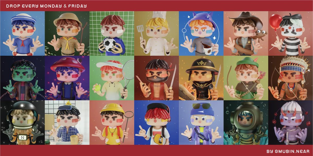 😗 Check out on Paras @ParasHQ paras.id/collection/cry…
Discord: discord.gg/gzyuaVny2G
#PARASnft #NFTMarketplace #NFTs #nftcollectors #NEARProtocol #NEARcollector