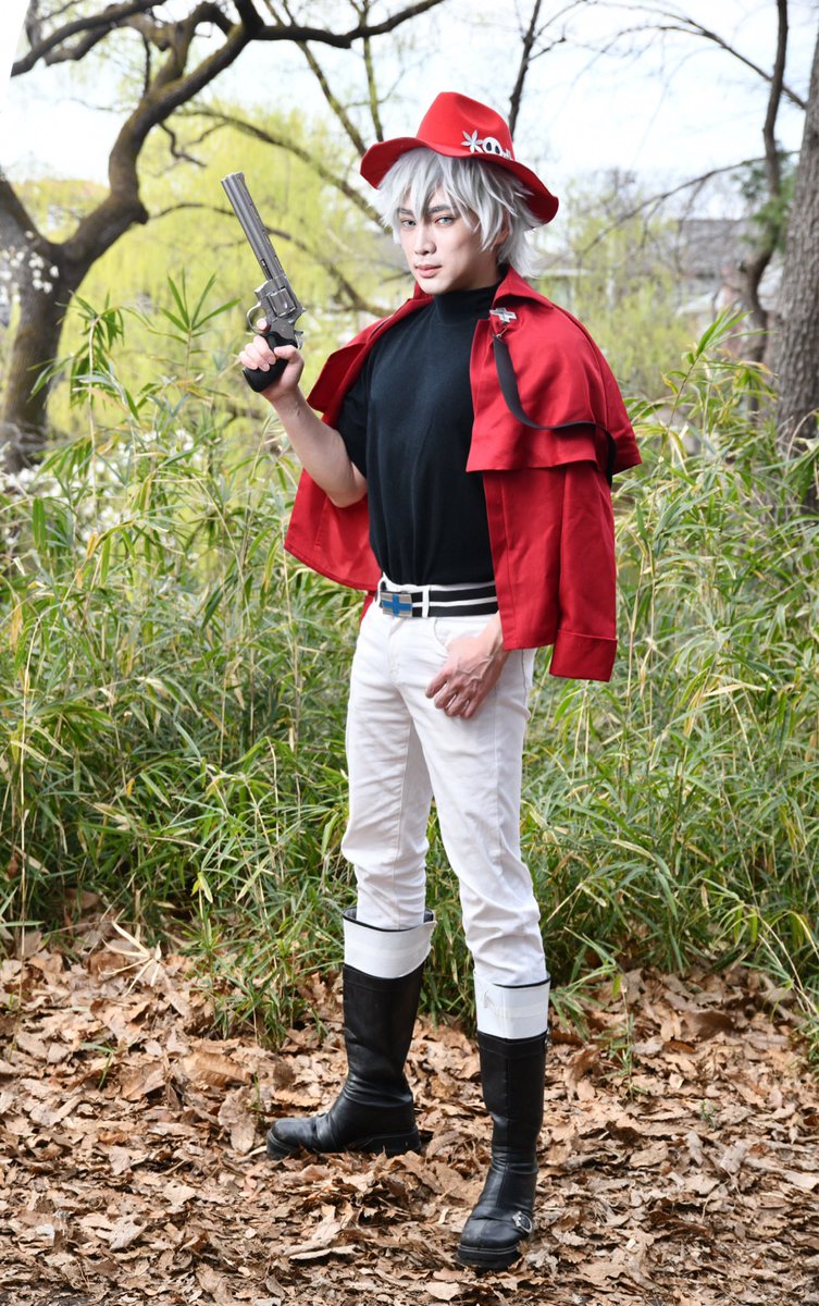 吸血鬼すぐ死ぬ コスプレ ロナルド 衣装 【おまけ付】 www