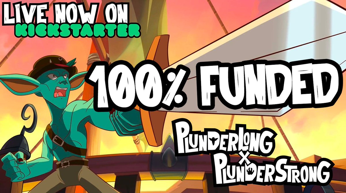 plunderlings's tweet photo. Ahoy! Starting Day 6 and we are already 100% Funded! It’s official the Plunderlong and Plunderstrong will be produced! What a way to start the week!

#plunderlings #plunderlong #plunderstrong #plunderverse https://t.co/XeUVBfSbSb