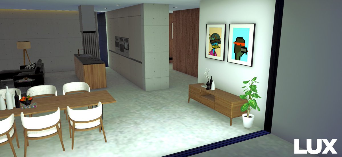weareLUX_space's tweet photo. gm crypto twitter!💪

Here's a sneak peak of the #LUX Real Estate Condo. 👀

What we are working on this week:

-Have VR and PC users under one main branch/platform.
-Bring MacOS users on board!
-Staking

Have a great week friends!! 🎉 https://t.co/qvdWwS5tP3
