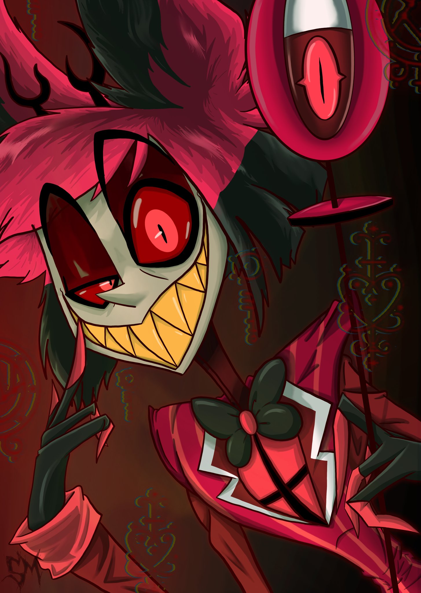 StrikeMy on Twitter: "Just art with a radio demon, Alastor #HazbinHotel #HazbinHotelAlastor #Alastor #HazbinHotelFanart https://t.co/RC4lIqhZUs" / X