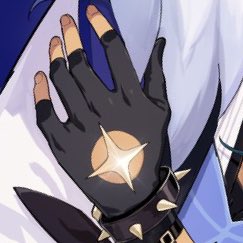 dailyragnvindrs's tweet photo. did you know that the eye underneath kaeya’s eyepatch looks like this in game? if you look closely, you can see that it is actually the texture used for his gloves. https://t.co/DIP2fS3Ps3