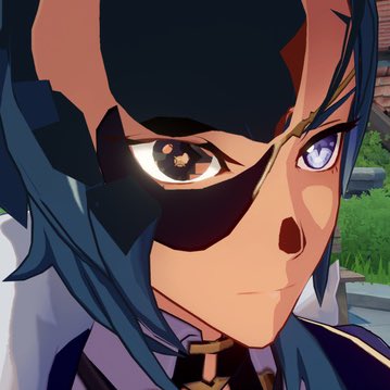dailyragnvindrs's tweet photo. did you know that the eye underneath kaeya’s eyepatch looks like this in game? if you look closely, you can see that it is actually the texture used for his gloves. https://t.co/DIP2fS3Ps3