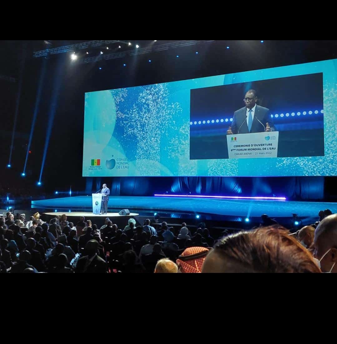 FSanwogou's tweet photo. Lancement officiel du 9eme Forum Mondial de l'Eau à l'Arena Dakar par SEM Macky Sall Président du Sénégal. Le PNJE-TOGO présent.
@ahiafor05 @senalouka @JEvegnon @Tkossiwa @EmileKossi @kikitassi @eau_tg @Evakuadjovi @teblekou https://t.co/2HKbTJXB7d