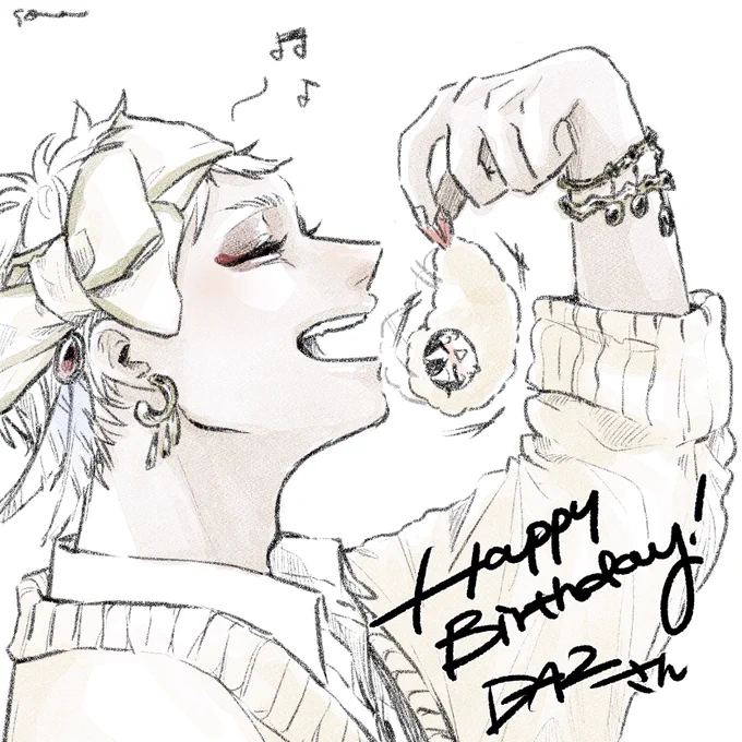 @DD_da2 お誕生日!!!!!!!おめめとうございます!!!!!!!!!!!!!!!!!!!!!!!身体に気をつけて元気にお過ごしください。ソメンより愛を込めて💋💋💋💋💋ラヴ 