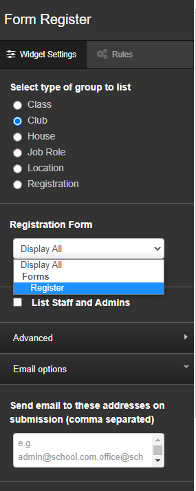 FrogGQ's tweet photo. I think this is a solution a lot of our schools will like. @frogeducation forms can already be used for an individual register, especially for co-curricular / after-school clubs. This FrogCode widget lets you make multiple submissions at once. #edutwitter https://t.co/ACF84swij4 https://t.co/eEuI6P0S2G