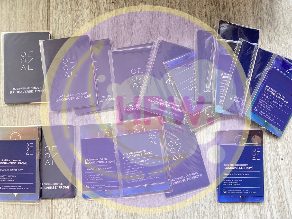 haorwooshop's tweet photo. #HRWUpdates || Arrivals
Souprise!
Loonaverse Trading Cards have arrived at our PH address. Disinfecting, Sorting and Packing will start tomorrow.
Thank you for trusting us with your orders!
- HRW Team ๐ https://t.co/cer97aSWjR