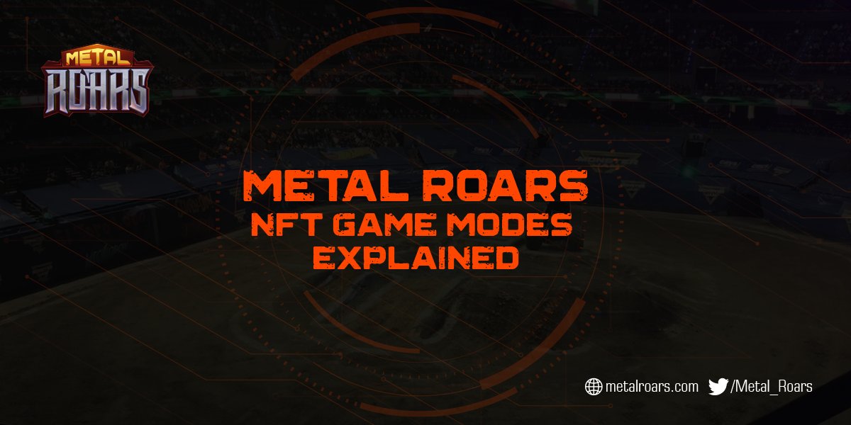 Metal_Roars's tweet photo. @Metal_Roars 
 is a fully decentralized 3D NFT  game energized by the players in its metaverse. 

💁‍♂️This play-to-earn game utilizes blockchain technology in the form of digital currency &amp; NFTs.
Know about 👇
🔸Game Modes 
https://t.co/8HArO4wl2p

#crypto #GameFi #DeFi #Blockchain https://t.co/9XTiuzkBuF