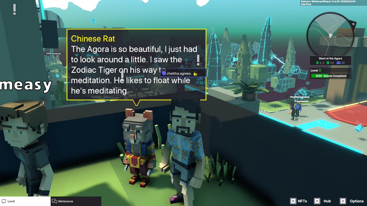 chetthaVV's tweet photo. @TheSandboxGame @binance I just participated in the daily #SandboxAlphaS2Contest for a chance to earn up to 1,000 $SAND! Starting March 20 - Show us your favorite Zodiac character. Check out my screenshot below!
👇 #SandboxAlphaS2 https://t.co/0pevVvVtXo