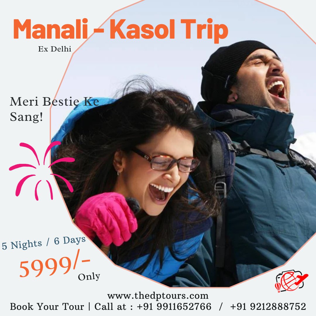 thedptours's tweet photo. let's not wait for the slots to be sold out! Book your seats now!

MANALI – KASOL TRIP ( 6 DAYS / 5 NIGHTS ) PACKAGE 2022
Get in Touch @thedptours

Call/DM/WhatsApp us @ 9911652766 or visit our website https://t.co/nGubmOsp1y 

#manalipackage  #theDPtours #ForYourDreamHolidays https://t.co/ZaPaPlaNcf