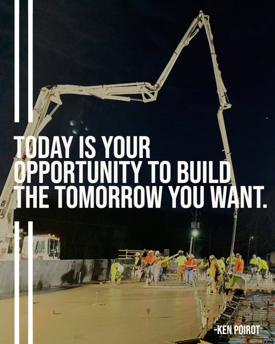 "Today is your opportunity to build the tomorrow you want." - Ken Poirot

#BLHI #BuildAnythingAnywhere #MotivationMonday