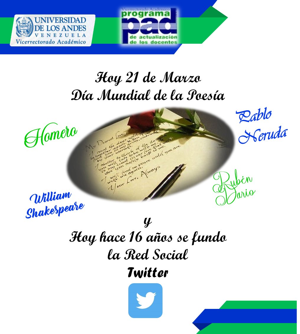 Programa de Actualización Docente ULA (@formacionpad) on Twitter photo 