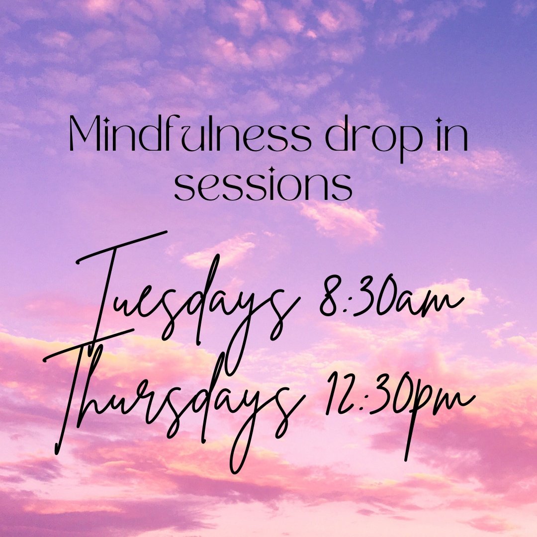 We welcome experienced and new meditators to our 15 minute meditation drop ins, it's a great opportunity to practice together. Email hubmindfulness@nottshc.nhs.uk for the link 📧