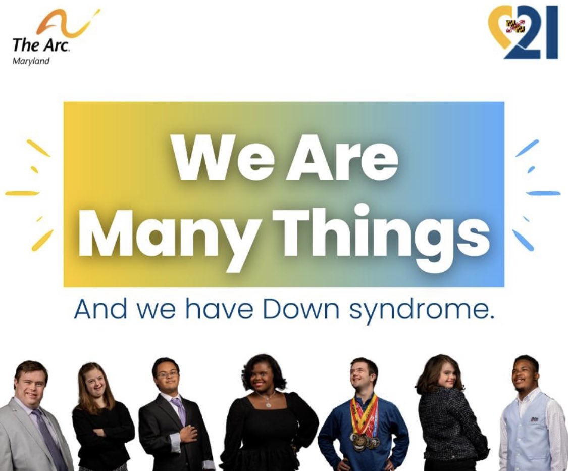 We are honored to once again join with the incredible advocates and organizations like The Arc Maryland to work to serve, support and elevate those in the community with Down Syndrome. #WorldDownSyndromeDay