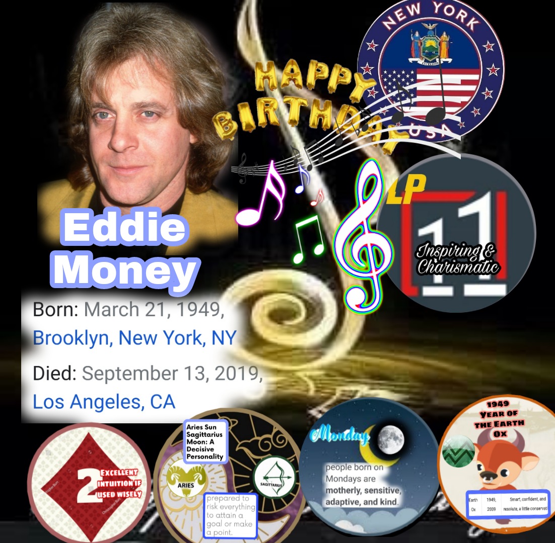 Happy posthumous birthday Eddie Money      