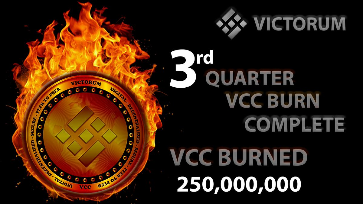 victorumcoin's tweet photo. 3rd VCC BURN COMPLETE.

https://t.co/aPjnVMAfbe https://t.co/fOD6whwgFu