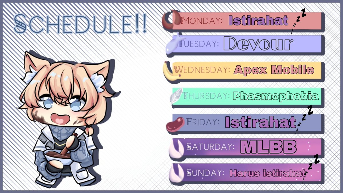 LChordain's tweet photo. oK jam segini baru bisa kirim jabwal layon minggu ini... 

Gomen layonhart T^T

Ini jabwalnya 
#jabwal #schedule #layonchordain #layonhart #layonlive https://t.co/3eYdjEcxT4
