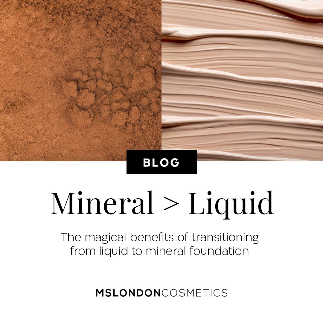 It's time to break up with your liquid foundation.

Find out how MSLondon Cosmetics can help you detox your makeup routine in our latest blog on why Mineral > Liquid  👀💎misssalon.com/blogs/mslondon…

#MSL #MsLondon #MsLondonCosmetics #MsLondonMakeup #MineralMakeup #MineralFoundation