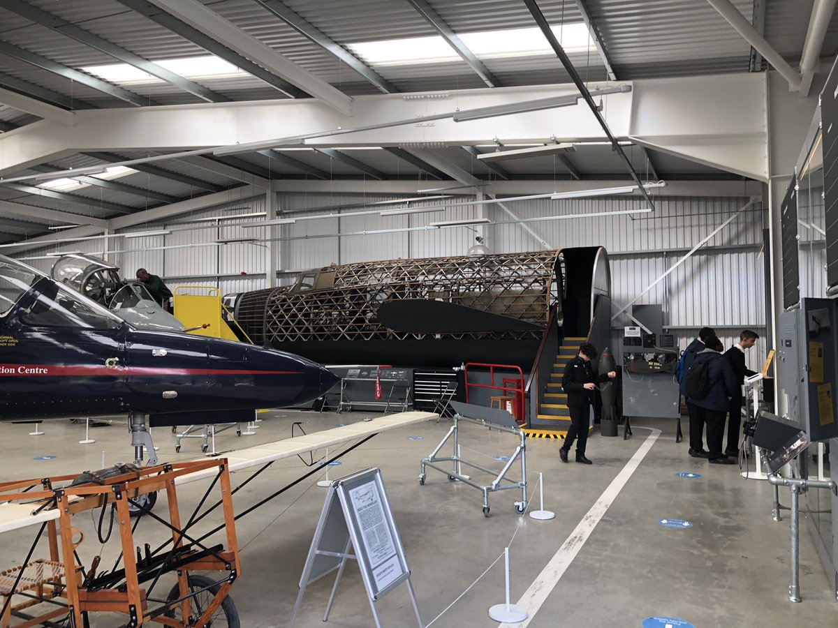 Y10 Trip to <a href="/BrooklandsMuseu/">Brooklands Museum</a> good to be back taking students on enrichment trips!