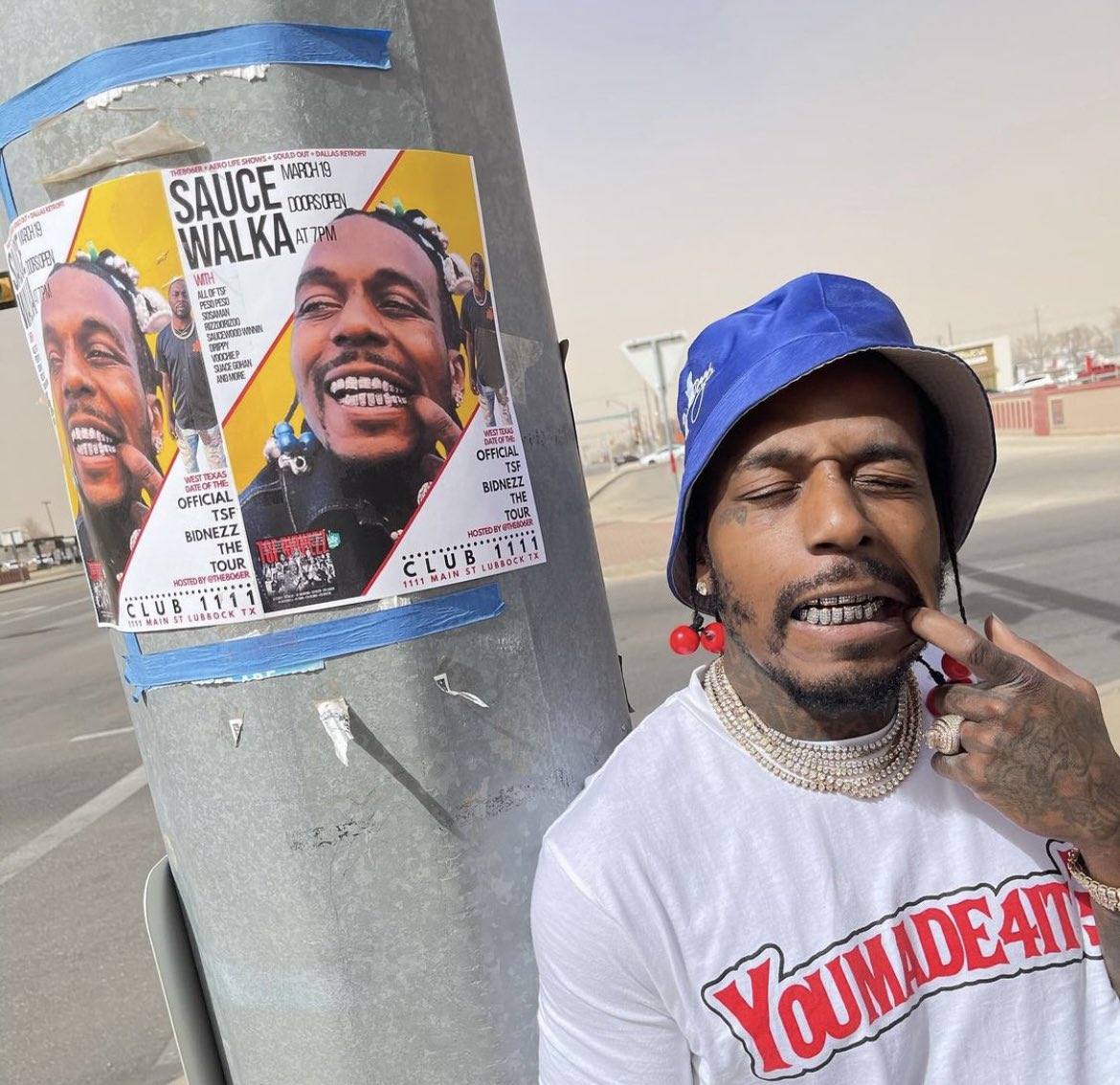 bighomiep_'s tweet photo. A very limited amount of @youmade4it merchandise is still available. Hit me asap! 

Forever Grateful 🥂@Sauce_Walka102 ❤️‍🔥

Shoutout my good people at #TSF 
🤞��🖤

Put your order in ASAP 🌵
LIMITED QUANTITY LEFT 🎈 https://t.co/pDKyd1zQ80