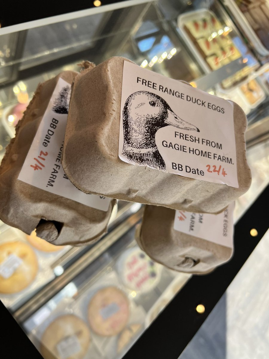 JaneEaton79's tweet photo. We have a wee trial of local Duck eggs 🦆 in the Letham shop only, £2.50 for 6. 
Limited availability…. https://t.co/WLZKU3uwPr