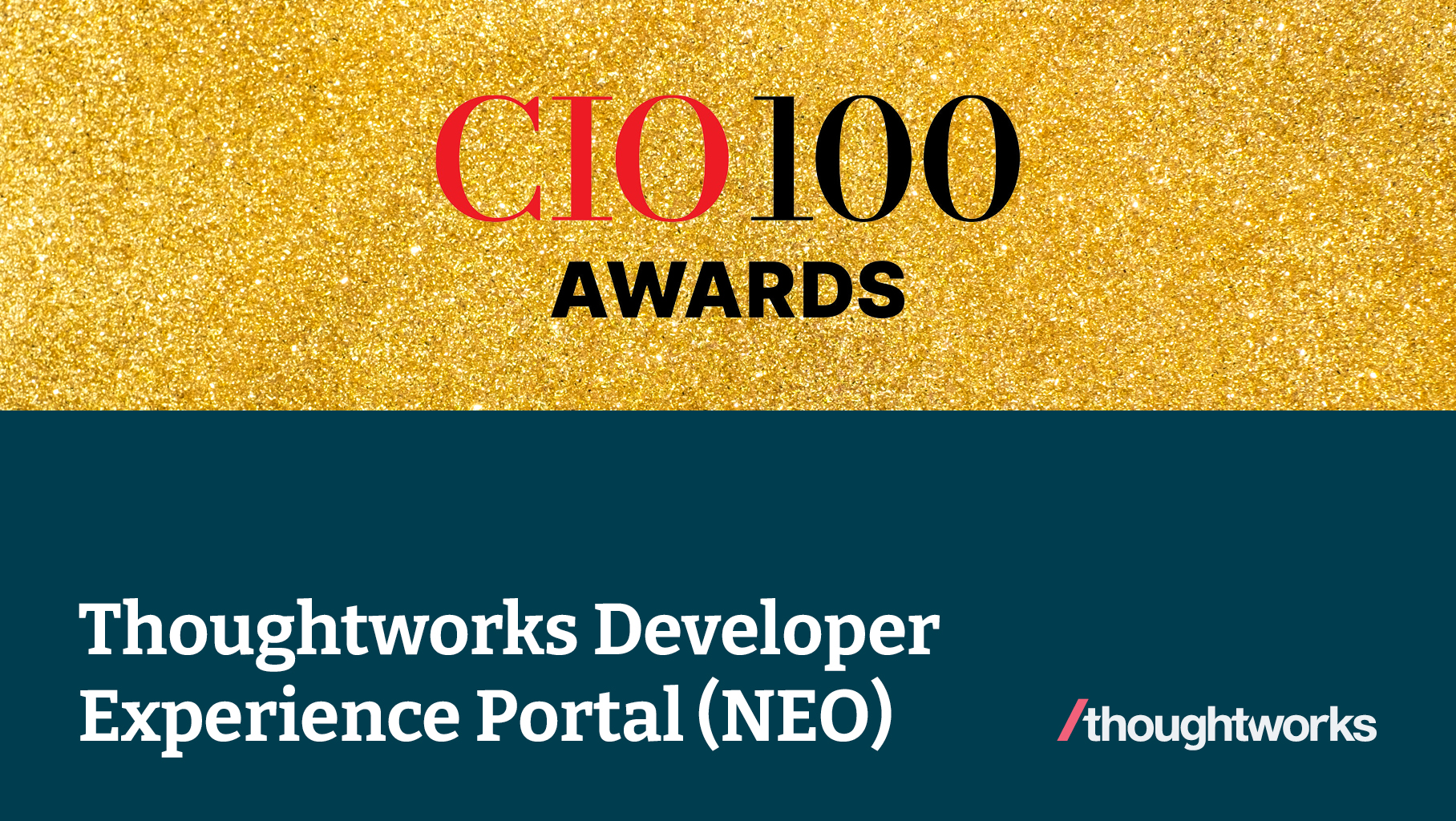 Thoughtworks on Twitter "We're excited to share that we've won a CIO