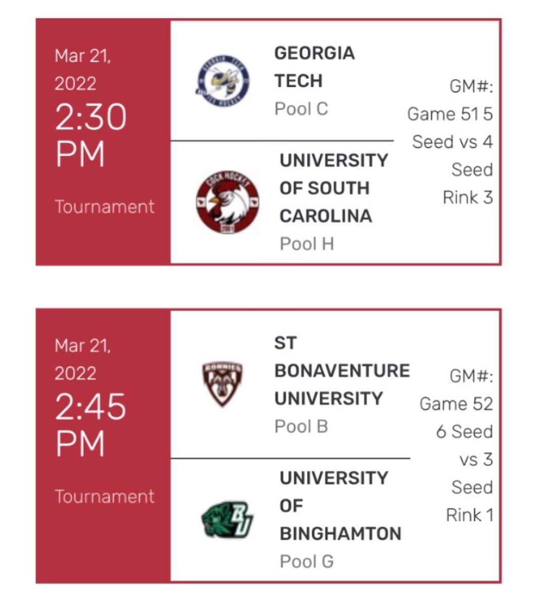 NACHL College Hockey tweet media