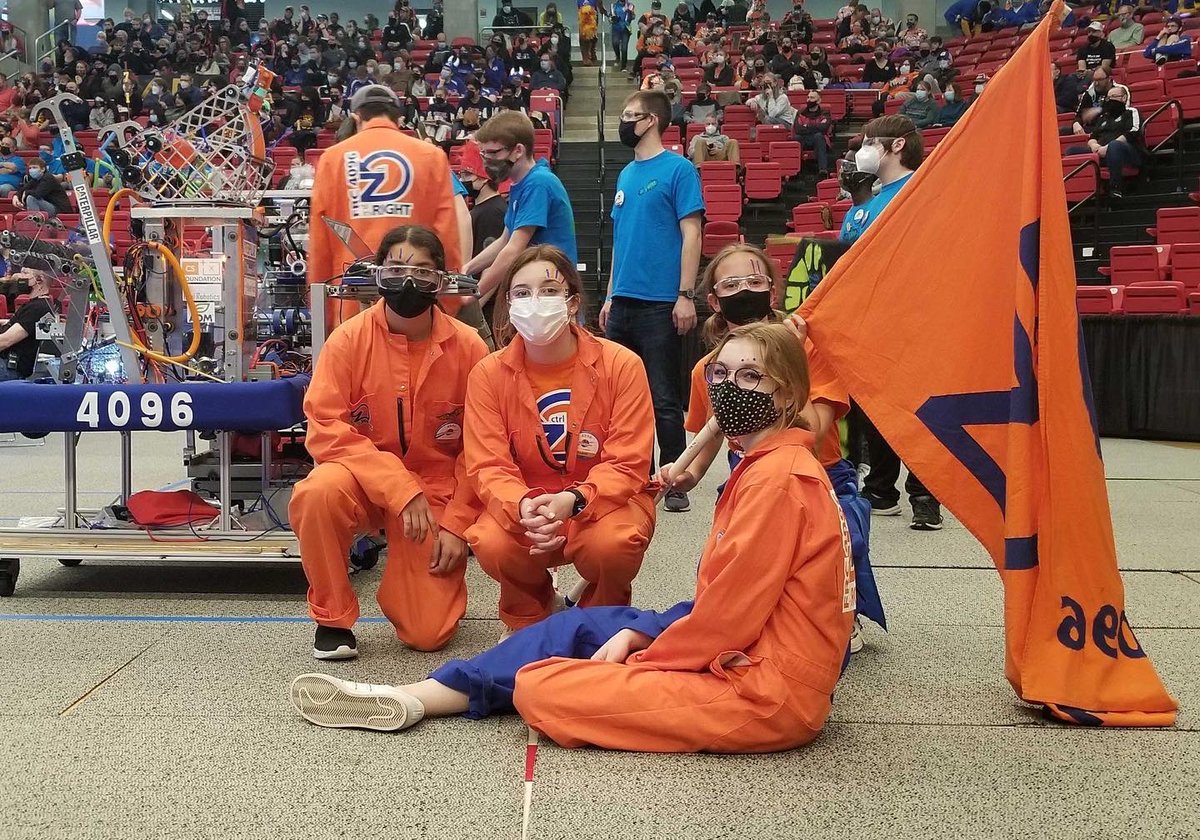 CtrlZ4096's tweet photo. Ctrl-Z had a blast completing with our robot Chao-Z at CIR 2022!
#omgrobots #frc #firstrobitics #ctrlz4096 https://t.co/Veok4jBcSY